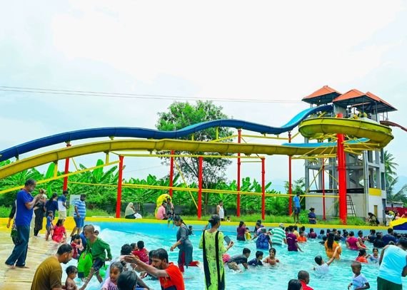Malaysia to Coimbatore trip Kovai Kondattam water theme park