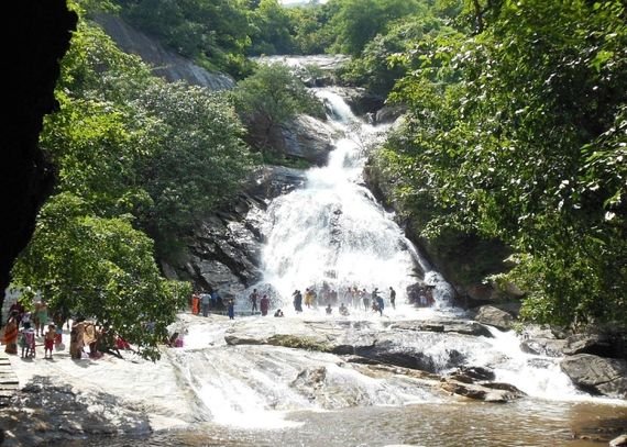 Malaysia to Coimbatore trip Monkey Falls waterfall in Western Ghats