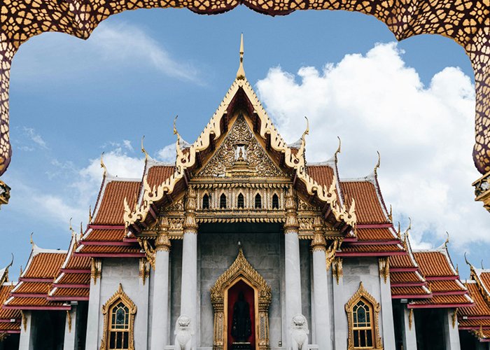 Bangkok temple visit as part of guided tour from Coimbatore